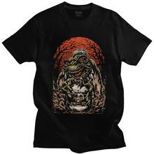 Camiseta masculina de algodão gremlins gizmo, camiseta filmes 80s, gremlin mogwai, monster terror, retrô, novidade, manga curta 2024 - compre barato