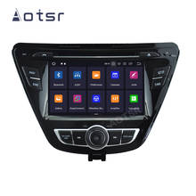 Aotsr-sistema multimídia automotivo, 2 din, android 10, rádio, navegação gps, para hyundai elantra avte 2014, 2015 2024 - compre barato