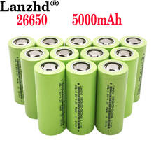 5-20PCS 26650 li 50A 26650 battery power lithium battery 3.7V 5000mAh rechargeable battery suitable for flashligh power TOOLS 2024 - buy cheap