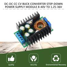 Módulo de fonte de alimentação step-down DC-DC cc cv profissional módulo de fonte de alimentação de 8-40v para 1.25-36v