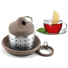 Infusor de té de malla de acero inoxidable Filtro de té reutilizable tetera hoja de té Filtro de especias accesorios de cocina 2024 - compra barato