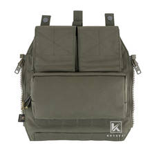 KRYDEX-mochila de Panel con cremallera para chaleco JPC2.0 CPC NCPC AVS, accesorios de equipo de combate táctico Airsoft, paquete de Panel de transporte RG 2024 - compra barato