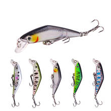 1Pcs Sinking Minnow Fishing Lure Laser Hard Artificial Bait 6.8cm 2.7g Bass Wobblers Pike Carp Lure Crankbaits Fishing Tackle 2024 - buy cheap