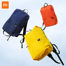 Оригинальный рюкзак Xiaomi Mi объемом 10 л, цветная маленькая портативная модная сумка через плечо для мужчин и женщин, Спортивная дорожная Сумка для кемпинга и школы 2024 - купить недорого