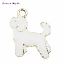 8pcs Animals Puppy Charms Tag Necklace Earrings Choker Jewlery DIY Pet Dog Animals  Jewelry Necklace Pendant Bracelet Charms 2024 - buy cheap
