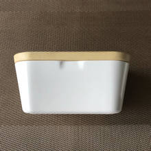 Масло коробочка, мыльница с крышкой держатель Контейнер для хранения деревянный ящик Кухня инструменты столовая посуда дома Ableware масло для хранения блюдо 2024 - купить недорого