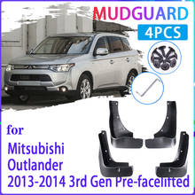 Car Mud Flaps for Mitsubishi Outlander 2013 2014  Mudguard Splash Guards Fender Mudflaps Auto Accessories 2024 - buy cheap