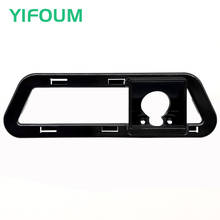 YIFOUM-Soporte de cámara de visión trasera de coche, carcasa de luz de matrícula para Nissan Tiida Pulsar Hatchback C12 2011 2012 2013 2014 2024 - compra barato