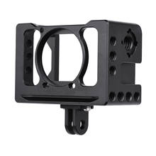 Корпус для камеры из алюминиевого сплава с винтовыми отверстиями 1/4 дюйма для микрофона цифровой камеры Sony RX0 II 2024 - купить недорого