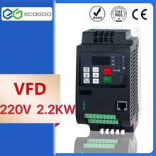 Inversor de frequência variável para motor, controle de velocidade do eixo do motor, 220 kw, kw, 4kw, vfd, 3 fases, inversor de frequência para motor, novo 2024 - compre barato