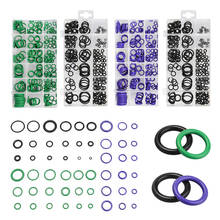 Kit de juntas tóricas métricas, juego de 36 tamaños púrpura/verde + negro, estanqueidad al agua, juntas de goma, resistencia al aceite, 495 unids/paquete 2024 - compra barato