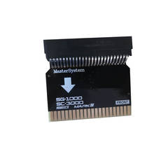 10 pces sms2sg1000 para sega master system (versão dos eua) para para sega mark iii (versão japonesa) adaptador para sms adaptador 2024 - compre barato