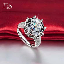 DODO Silver Color Rings For Women Wedding Ring Bridal Jewelry Cubic Zirconia Big Stone Engagement  Ring Accessory Drop Shipping 2024 - buy cheap
