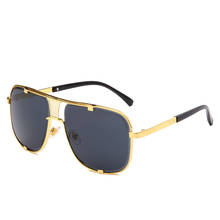 Brand Design Square Sunglasses New Fashion Women Men Vintage Metal Sun glasses Luxury Sunglass UV400 Shades Eyewear gafas de sol 2024 - buy cheap