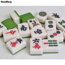 High Quality Traveling Mahjong set Mahjong Games Home Games Chinese Funny Family Table Board Game Melamine mahjong 2024 - buy cheap