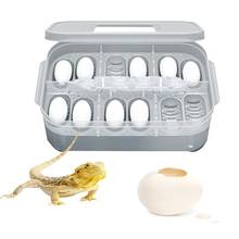 12 Grid Poultry Incubator Professional ABS Reptile Hatching Box Lizard Small Climbing Pet Advanced Incubator With Egg Tray 2024 - buy cheap
