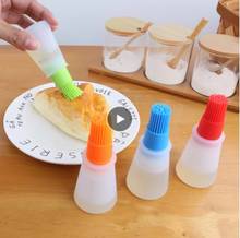 1PC Portable Silicone Oil Bottle Barbecue Brush Kitchen Accessories Tools Basting Brushes Cake Butter Bread Pastry Brush Gadgets 2024 - buy cheap