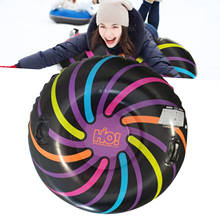Outdoor Sports Inflatable Snow Tube With Handle Snow Ski Circle High-Quality Durable Winter Children Adults Thickened Ski Circle 2024 - buy cheap