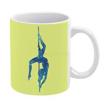 Pole Dancing-taza blanca subacuática, tazas divertidas de cerámica para café, té y leche, 11oz 2024 - compra barato