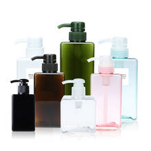 100/250/450/650ml Square Clear Bottle Liquid Soap Dispensers Shampoo Lotion Shower Gel Pump Bottlesnding Hand Sanitizer Bottle 2024 - buy cheap