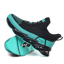 Новинка 2020, мужские кроссовки для бега на открытом воздухе, спортивные кроссовки для бега и прогулок, высококачественные дышащие кроссовки на шнуровке 2024 - купить недорого
