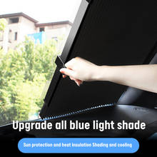 Car Sunshade Cover Windshield Cover Retractable Car Windshield Sun Shade Protector Cover Sunscreen Insulation Sunshade Curtain 2024 - buy cheap