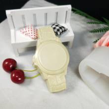 Moldes para jabón QT0263 PRZY Watch, molde de silicona para yeso, Chocolate, vela, jabón, arcilla, resina, goma de silicona, respetuoso con el medio ambiente 2024 - compra barato