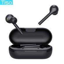 Tiso Bluetooth 5.0 TWS headphone wireless 3D HiFi stereo earphone touch control headset dual mode earbuds with microphone 2024 - buy cheap