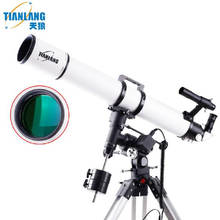 Tianlang profissional 80az-w-2 90az-w-2 stargazing astronomia telescópio hd estudantes adultos mundo duplo-uso 2024 - compre barato