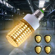 E27 Led Candle Bulb LED Corn Lamp 40 56 72 100 120 130 140 Leds  Energy Saving Light Bulb 220V for Home Chandelier Lighting 2024 - buy cheap
