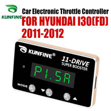 Controlador eletrônico do acelerador do carro de kunfine que compete o impulsionador poderoso do acelerador para hyundai i30 (fd) 2011-2012 que ajusta a movimentação 11 das peças 2024 - compre barato