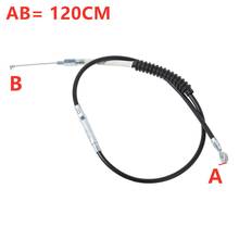 Motorcycle 120CM 47.24inch Clutch Cable For Harley Sportster XL 883 1200 2002-2014 2024 - buy cheap