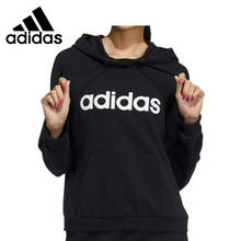 Original New Arrival Adidas W CE LINEAR HDY Women's Pullover Hoodies Sportswear 2024 - buy cheap
