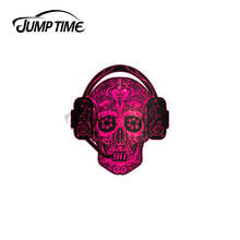 Jump Time-pegatinas de calavera de azúcar para coche, calcomanía de reparación impermeable, impresión personalizada, 13x11,3 cm 2024 - compra barato