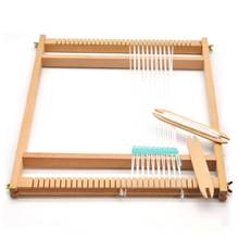 Beech Wood Weaving Shuttle Loom Knitting Tool Sweater Scarf Tapestry Coil Stick DIY Crafts Making Tools 2024 - buy cheap