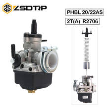 ZSDTRP Dellorto PHBL 20AS/22AS 2T(A) R2706/R2707 Carburetor 20mm 22mm Motorcycle For 50-250cc Biland 250 twin kart Engine 2024 - buy cheap