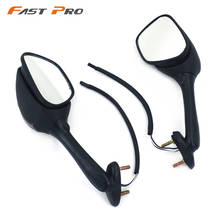 Motorcycle Side Rearview Rear-view Mirror With Turn Light For SUZUKI GSXR600 GSXR750 GSXR 600 750 06-10 GSXR1000 1000 05-08 2024 - buy cheap