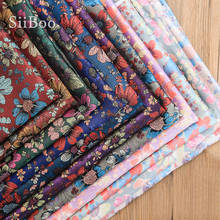 Chinese cheap fabrc delicate flower jacquard brocade fabric for dress coat DIY apparel tissu telas tecidos stoffens yarn SP5388 2024 - buy cheap