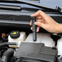 Тестер тормозной жидкости ручка с 5 Светодиодами автомобильные инструменты для автомобиля диагностические инструменты мини тестер тормозной жидкости для DOT3/DOT4 2024 - купить недорого