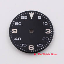 29mm Black Sterile Dial FIT eta 2824 2836 miyota 8215 Automatic Mechanical movement Watch 2024 - buy cheap