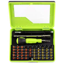 Conjunto de chaves de fenda 53em 1, kit de ferramentas de reparo com várias pontas torx, para eletrônicos, pc, laptop, dropshipping 2024 - compre barato