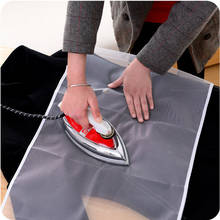 40x90cm High Temperature Ironing Cloth Ironing Pad Cover Household Protective Insulation Against Pressing Pad Boards Mesh Cloth 2024 - купить недорого