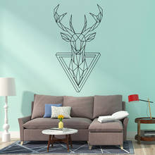 Drop Shipping Elk Home Decor Modern Acrylic Decoration For Kids Rooms Nursery Room Decor removable mural 2024 - buy cheap