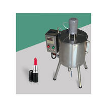 Batom creme manual, bálsamo labial, máquina de enchimento e agitação de aquecimento e mistura 15l