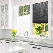 Self-Adhesive Pleated Blinds Half Blackout Windows Curtains for Bathroom Kitchen Balcony Shades for Home Window Door 2024 - buy cheap