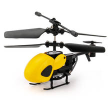 EBORUI-Mini helicóptero a Control remoto, QS5012, 2 canales, Micro infrarrojo, RTF 2024 - compra barato