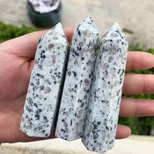 MOKAGY 85mm-95mm Natural Polished Kiwi Jasper Tower Obelisk Healing Crystal Points 1pc 2024 - buy cheap