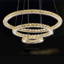 Modern LED Crystal Chandelier Lights Lamp Pendant Hanging Ceiling Fixtures Cristal Lustre Chandeliers Lighting for Living Room 2024 - buy cheap