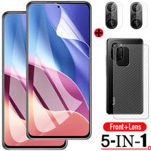 1 ~ 5 piezas, película trasera para Xiaomi redmi note 10 pro hidrogel Film xiaomi redmi note 10 cristal templado redmi note 10 pro Glass Redmi-k40 Cámara Vidrio redmi note 9 9s Protector de pantalla redmi note 10 2024 - compra barato