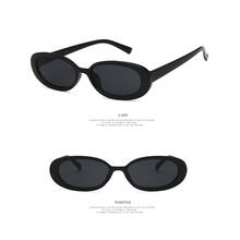 Sexy Colorful Polarized Eyewear UV400 Sunglasses for Female Retro Sunglasses Small Oval Frame Sun Glasses Oculos De Sol 2024 - buy cheap